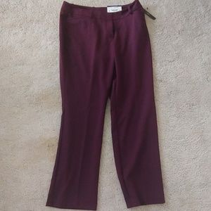 Worthington Petite Purple Work Trousers Size 6P